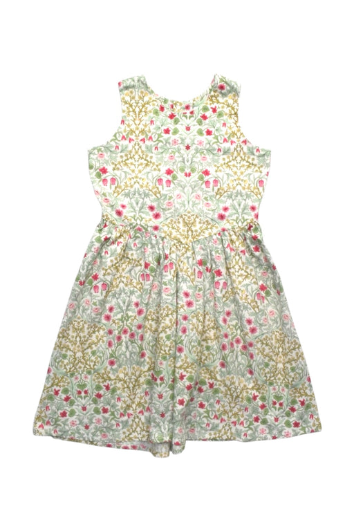 A Multicolour Sleeveless Dresses from Sea Apple in size 6T for girl. (Front View)
