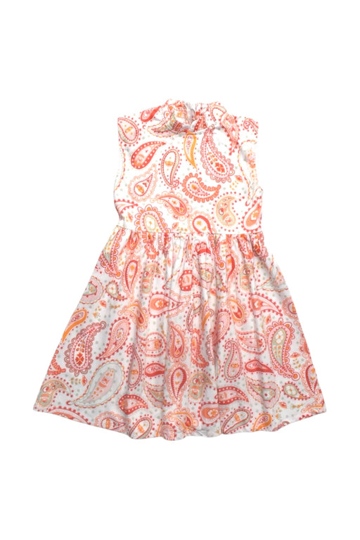 A Multicolour Sleeveless Dresses from Disney X Elly in size 4T for girl. (Front View)