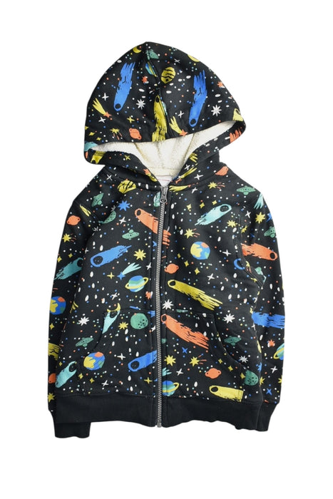 A Multicolour Zippered Sweatshirts from Hanna Andersson in size 5T for boy. (Front View)