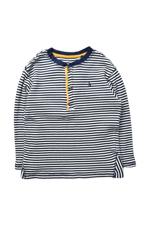 A Navy Long Sleeve Shirts from Joules in size 7Y for boy. (Front View)