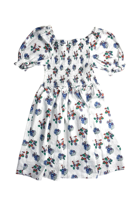 A Multicolour Short Sleeve Dresses from Seed in size 10Y for girl. (Back View)