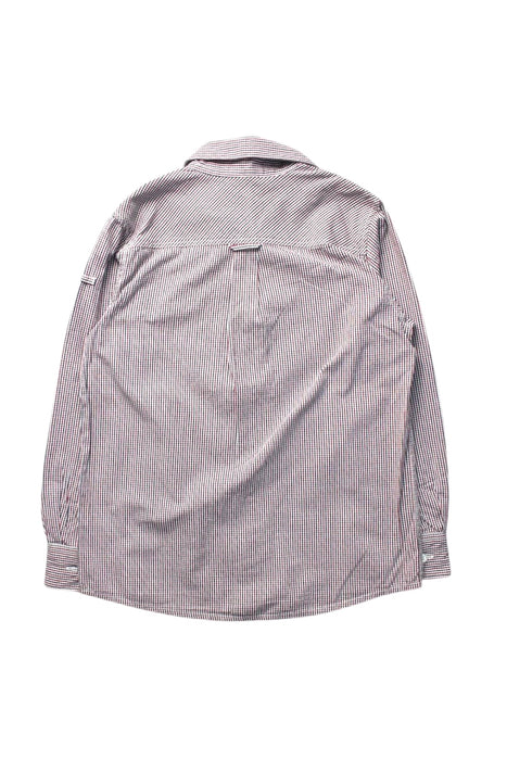 A Grey Long Sleeve Shirts from Jacadi in size 8Y for boy. (Back View)