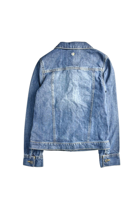 A Blue Lightweight Jackets from Fat Face in size 11Y for girl. (Back View)