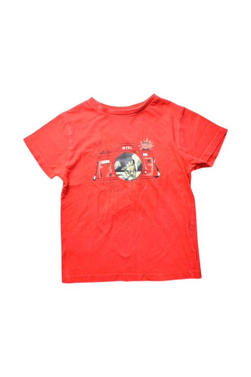 A Red Short Sleeve T Shirts from Mayoral in size 9Y for boy. (Front View)