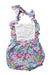 A Multicolour Sleeveless Rompers from Jacadi in size 12-18M for girl. (Back View)