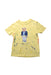 A Yellow Short Sleeve T Shirts from Polo Ralph Lauren in size 7Y for boy. (Front View)