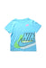 A Blue Short Sleeve T Shirts from Nike in size 6T for girl. (Front View)