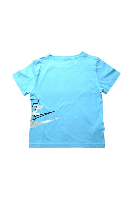 A Blue Short Sleeve T Shirts from Nike in size 6T for girl. (Back View)