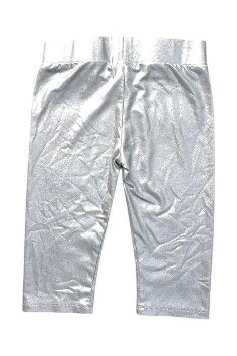 A Silver Leggings from Imoga in size 4T for girl. (Back View)