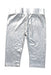 A Silver Leggings from Imoga in size 4T for girl. (Back View)