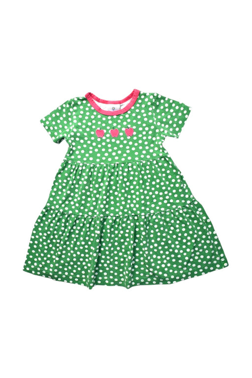 A Green Short Sleeve Dresses from Florence Eiseman in size 4T for girl. (Front View)