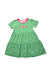 A Green Short Sleeve Dresses from Florence Eiseman in size 4T for girl. (Front View)