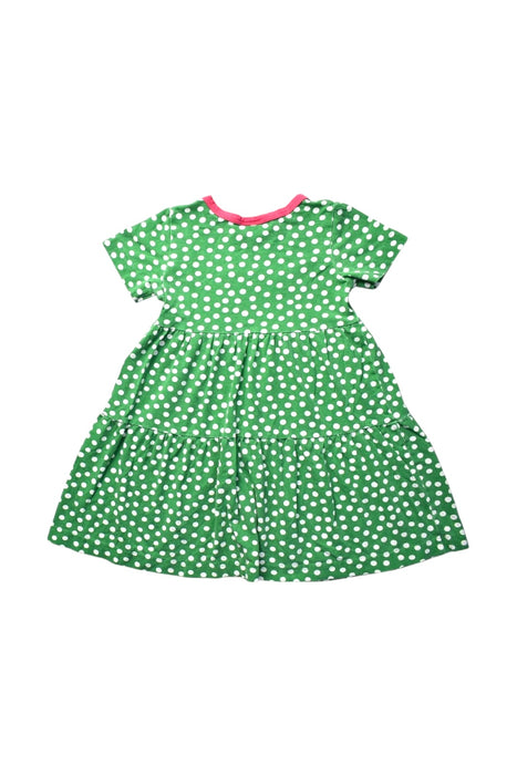 A Green Short Sleeve Dresses from Florence Eiseman in size 4T for girl. (Back View)