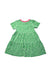 A Green Short Sleeve Dresses from Florence Eiseman in size 4T for girl. (Back View)
