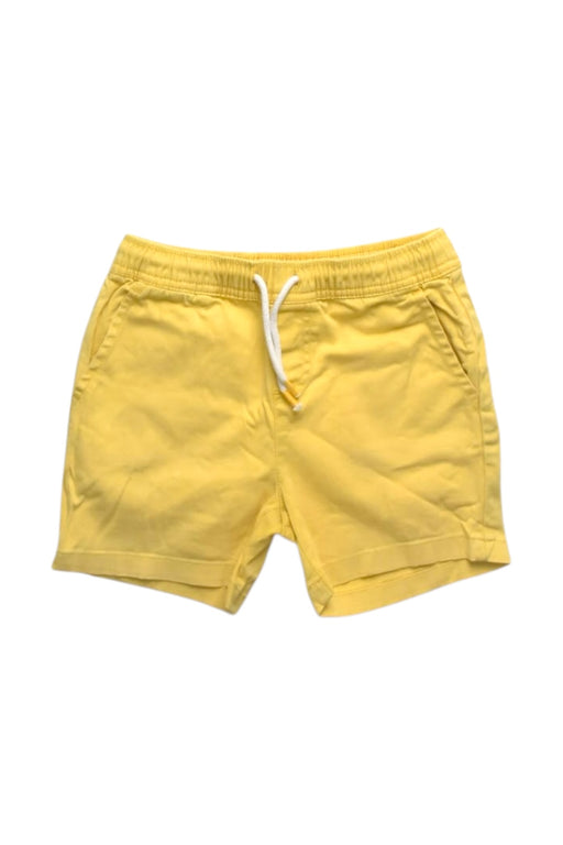 A Yellow Shorts from Seed in size 6T for boy. (Front View)