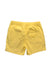 A Yellow Shorts from Seed in size 6T for boy. (Back View)