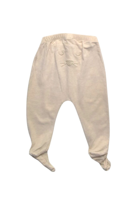 A Ivory Casual Pants from Seed in size 3-6M for girl. (Back View)
