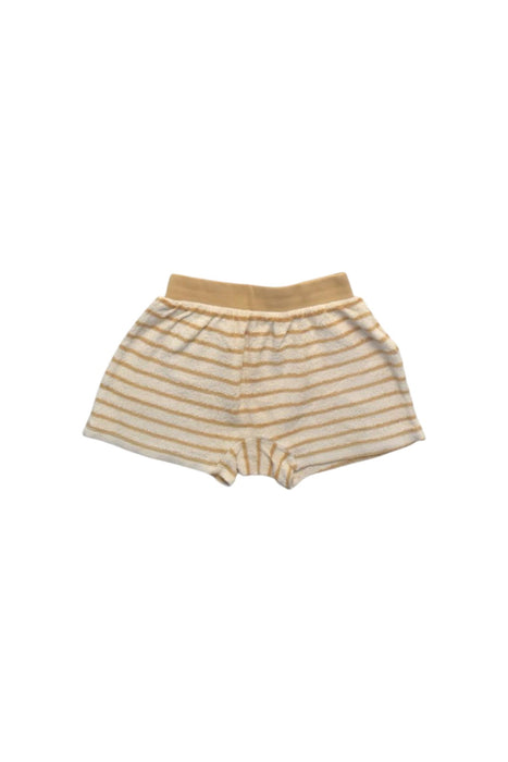 A Beige Shorts from Purebaby in size 6-12M for boy. (Front View)
