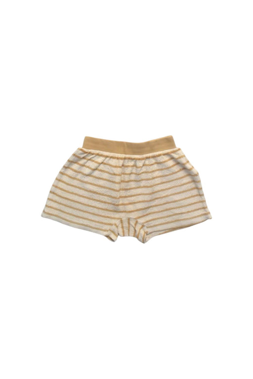A Beige Shorts from Purebaby in size 6-12M for boy. (Front View)