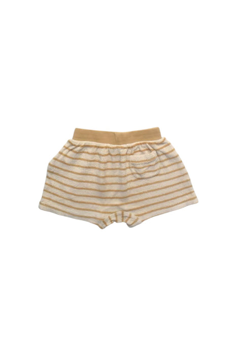 A Beige Shorts from Purebaby in size 6-12M for boy. (Back View)