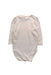 A White Long Sleeve Bodysuits from Seed in size 3-6M for girl. (Back View)