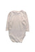 A White Long Sleeve Bodysuits from Seed in size 3-6M for girl. (Back View)