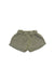 A Taupe Shorts from Seed in size 6-12M for girl. (Back View)