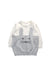 A Grey Knit Sweaters from Seed in size 6-12M for boy. (Front View)