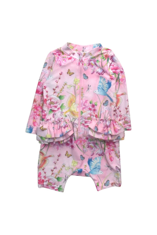 A Multicolour Swimsuits from Bebe by Minihaha in size 6-12M for girl. (Front View)