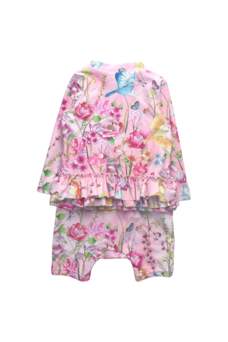 A Multicolour Swimsuits from Bebe by Minihaha in size 6-12M for girl. (Back View)