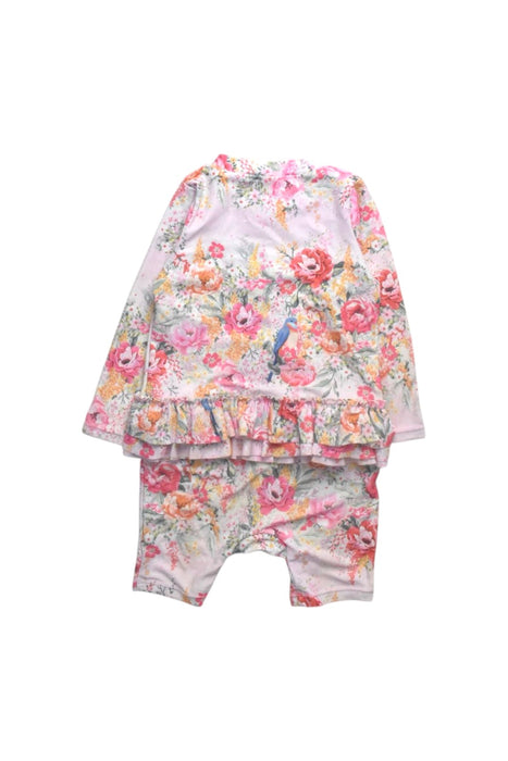 A Multicolour Swimsuits from Bebe by Minihaha in size 12-18M for girl. (Back View)