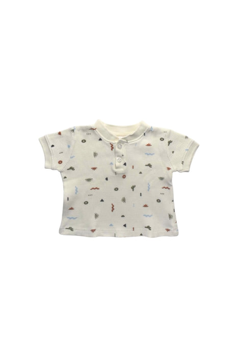 A Multicolour Short Sleeve Shirts from Seed in size 6-12M for girl. (Front View)