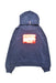 A Navy Hooded Sweatshirts from Tommy Hilfiger in size 10Y for girl. (Front View)