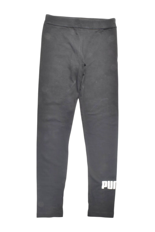 A Black Leggings from Puma in size 12Y for girl. (Front View)