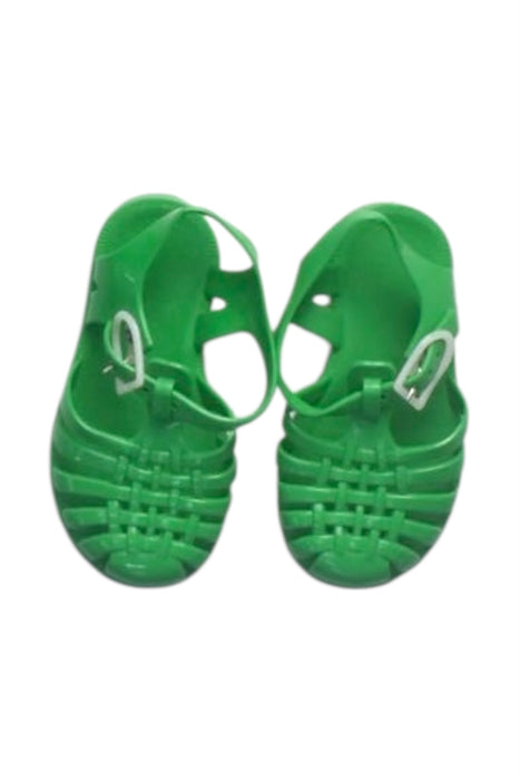 A Green Sandals from Meduse in size 18-24M for girl. (Back View)
