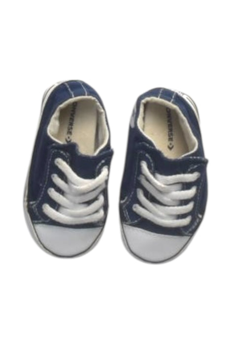 A Blue Sneakers from Converse in size 12-18M for boy. (Back View)