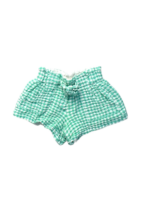 A Green Shorts from Seed in size 3T for girl. (Front View)