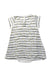 A White Short Sleeve Dresses from Petit Bateau in size 3T for girl. (Back View)