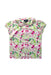 A Multicolour Short Sleeve Shirts from Oscar de la Renta in size 4T for girl. (Front View)