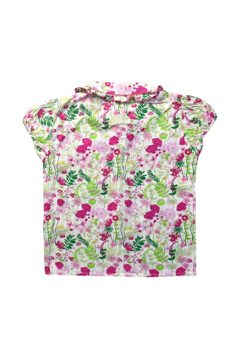 A Multicolour Short Sleeve Shirts from Oscar de la Renta in size 4T for girl. (Back View)