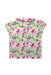 A Multicolour Short Sleeve Shirts from Oscar de la Renta in size 4T for girl. (Back View)