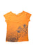 A Orange Short Sleeve T Shirts from Bonpoint in size 6T for girl. (Front View)