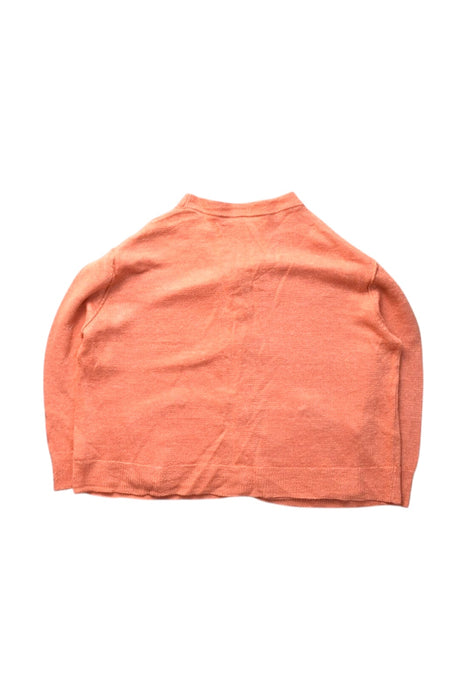 A Orange Cardigans from Bonpoint in size 3T for girl. (Back View)
