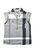 A Black Sleeveless Shirts from Burberry in size 4T for girl. (Front View)
