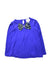 A Blue Long Sleeve Tops from Armani in size 2T for girl. (Front View)
