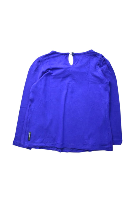 A Blue Long Sleeve Tops from Armani in size 2T for girl. (Back View)