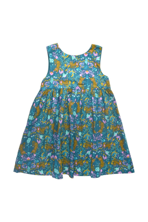 A Multicolour Sleeveless Dresses from Du Pareil au même in size 4T for girl. (Front View)