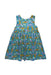 A Multicolour Sleeveless Dresses from Du Pareil au même in size 4T for girl. (Front View)