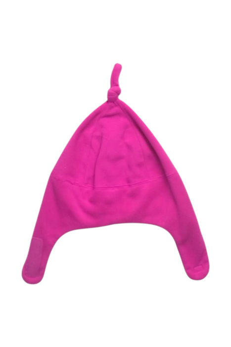 A Pink Winter Hats from The North Face in size 6-12M for girl. (Back View)