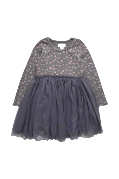 A Grey Long Sleeve Dresses from Jamie Kay in size 2T for girl. (Front View)